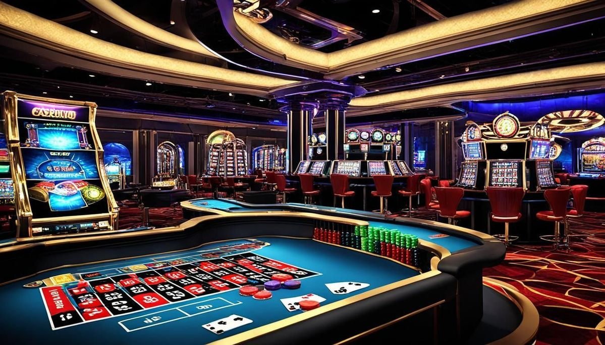 Assorted casino and betting games interface on winhq